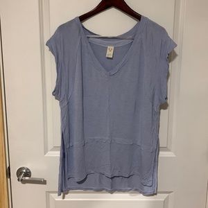 Free People flowy short sleeve shirt